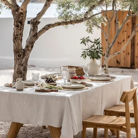 Villa Bozonos - Beachfront Simplicity With Heated Pool Amoudi