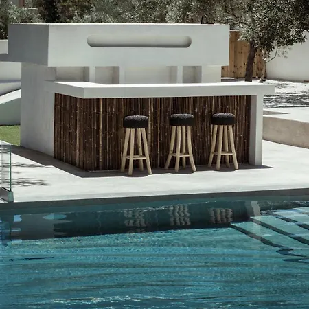 Bozonos - Beachfront Simplicity With Heated Pool Amoudi