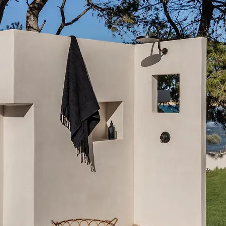 Bozonos - Beachfront Simplicity With Heated Pool * Амуди